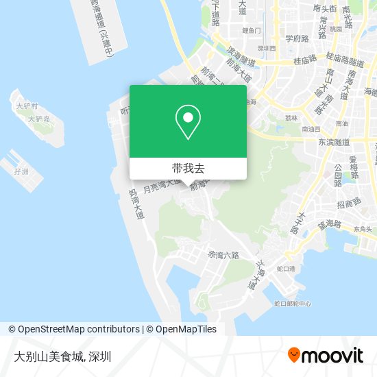 大别山美食城地图