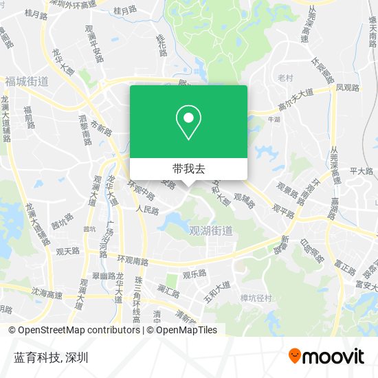 蓝育科技地图