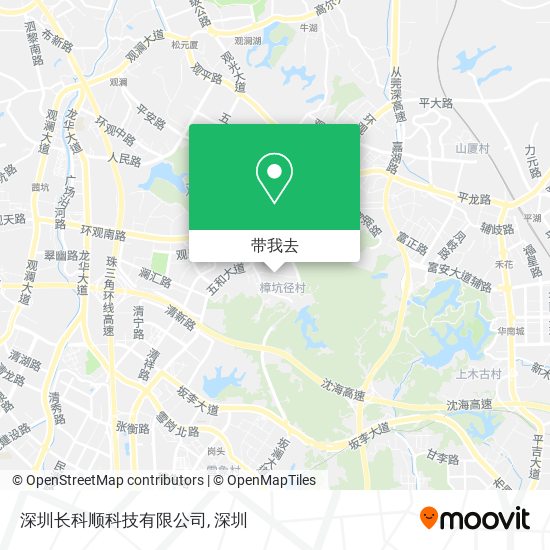 深圳长科顺科技有限公司地图