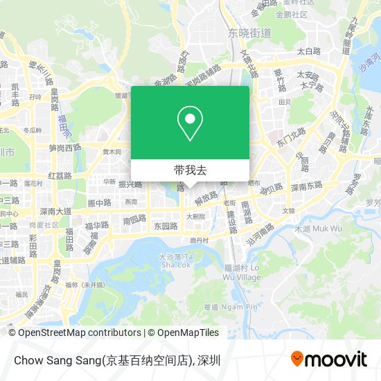 Chow Sang Sang(京基百纳空间店)地图