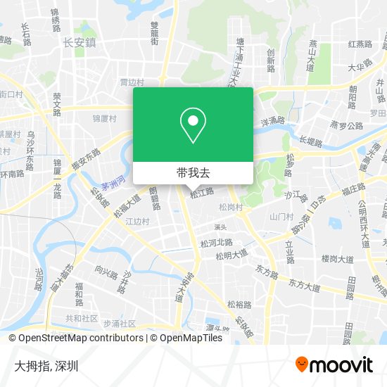 大拇指地图