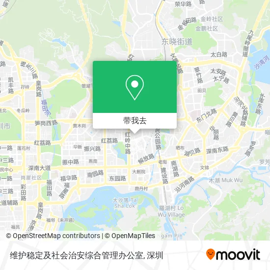 维护稳定及社会治安综合管理办公室地图