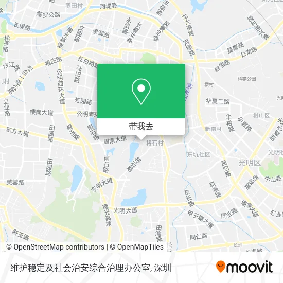 维护稳定及社会治安综合治理办公室地图