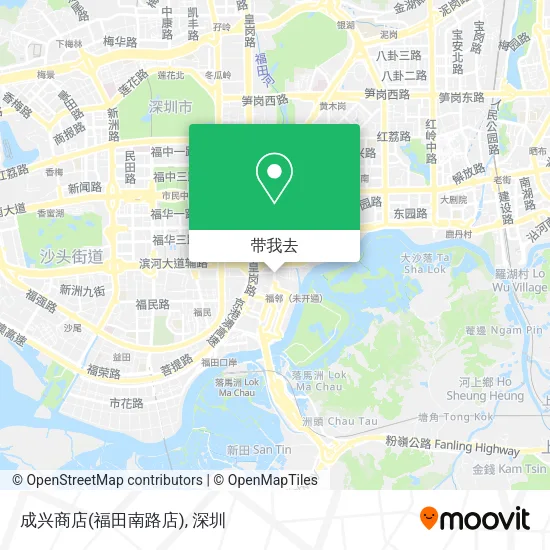 成兴商店(福田南路店)地图