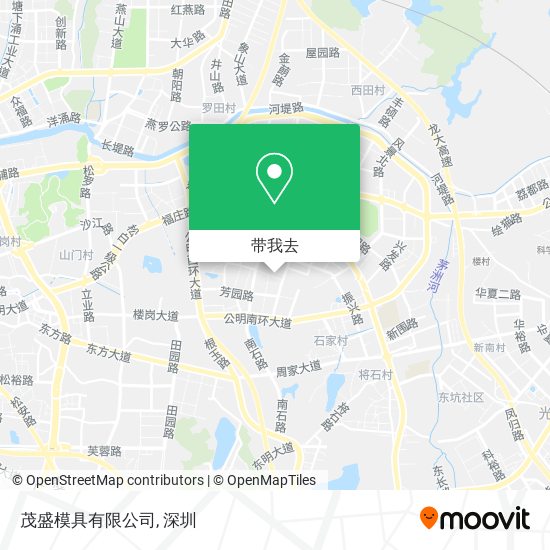 茂盛模具有限公司地图