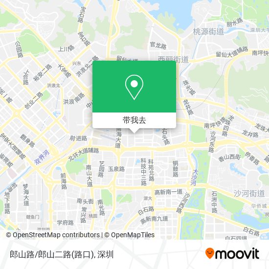 郎山路/郎山二路(路口)地图