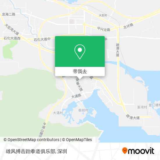 雄风搏击跆拳道俱乐部地图