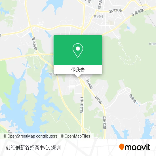 创维创新谷招商中心地图