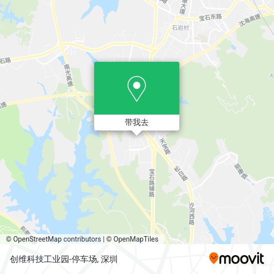 创维科技工业园-停车场地图