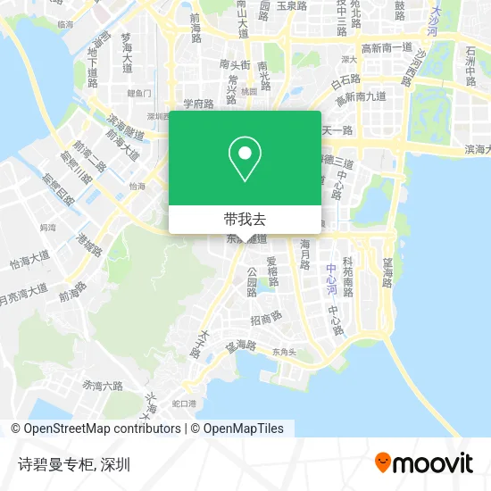 诗碧曼专柜地图