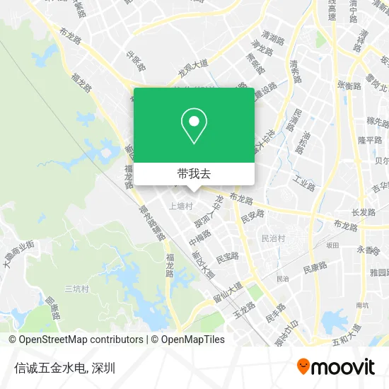 信诚五金水电地图