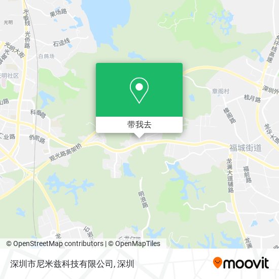 深圳市尼米兹科技有限公司地图