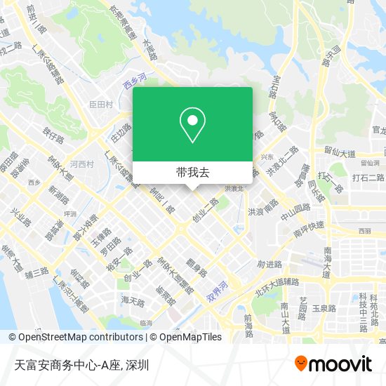 天富安商务中心-A座地图
