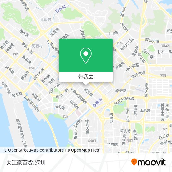 大江豪百货地图