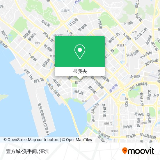 壹方城-洗手间地图