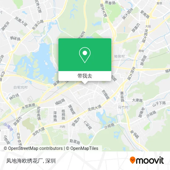 凤地海欧绣花厂地图