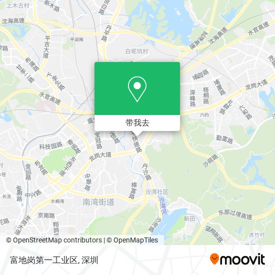 富地岗第一工业区地图
