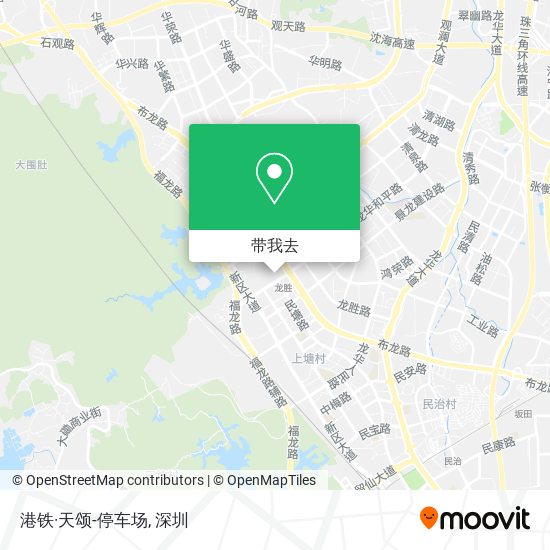 港铁·天颂-停车场地图
