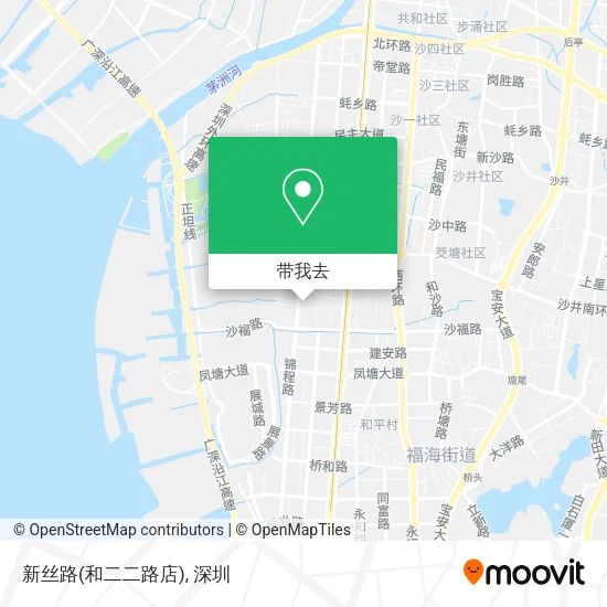 新丝路(和二二路店)地图