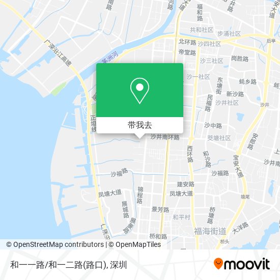 和一一路/和一二路(路口)地图