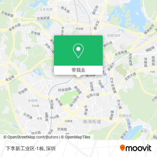 下李新工业区-1栋地图