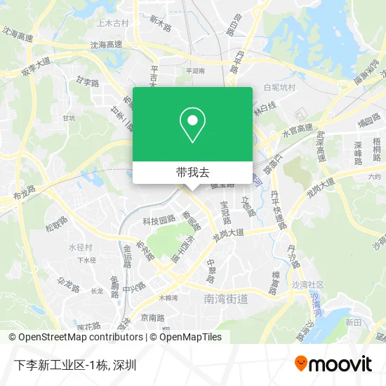 下李新工业区-1栋地图