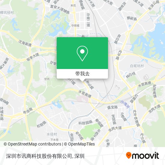 深圳市讯商科技股份有限公司地图