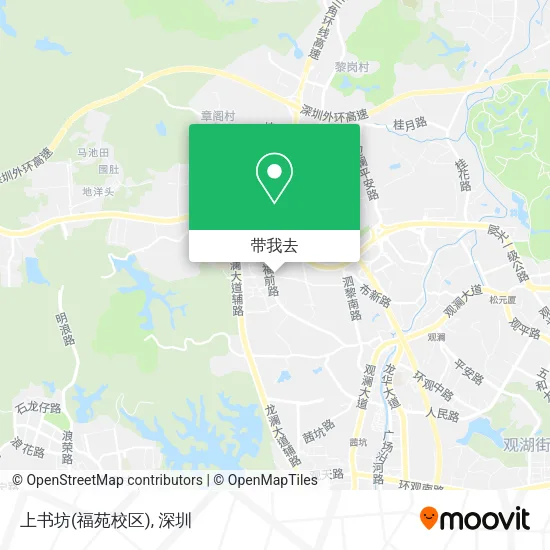 上书坊(福苑校区)地图