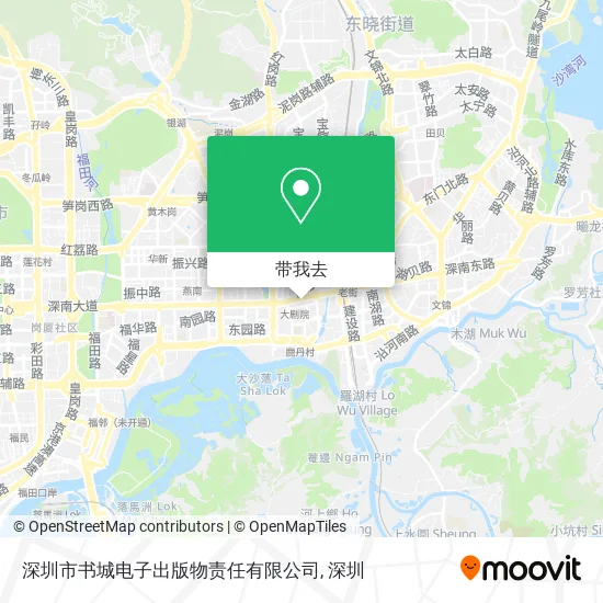 深圳市书城电子出版物责任有限公司地图