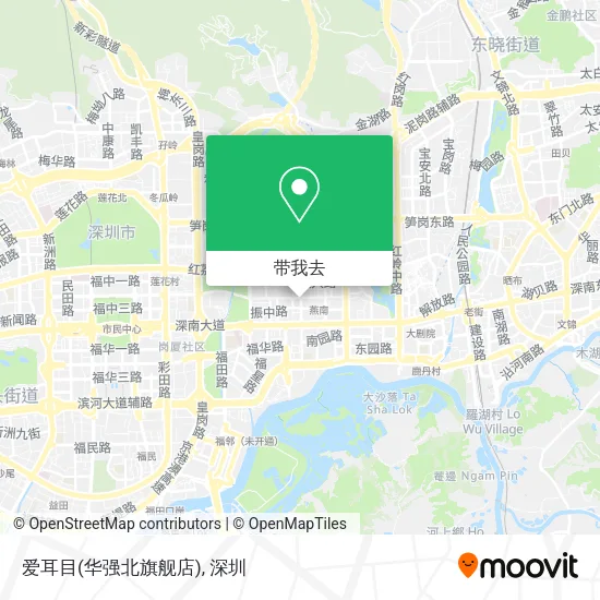 爱耳目(华强北旗舰店)地图