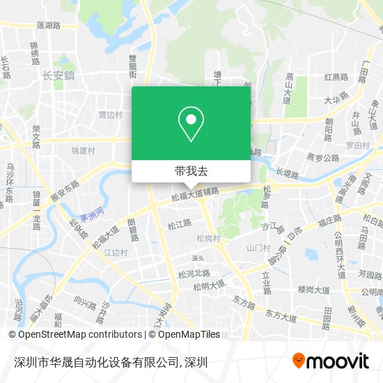 深圳市华晟自动化设备有限公司地图