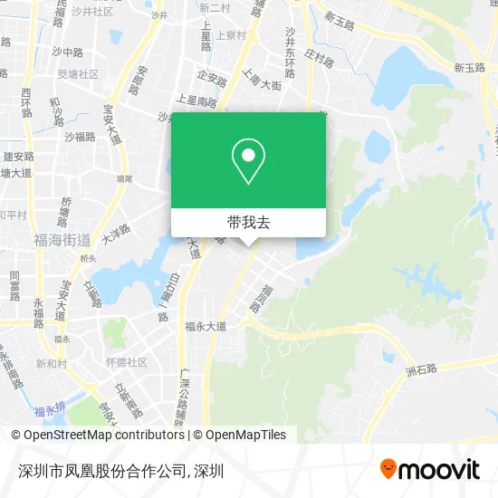 深圳市凤凰股份合作公司地图