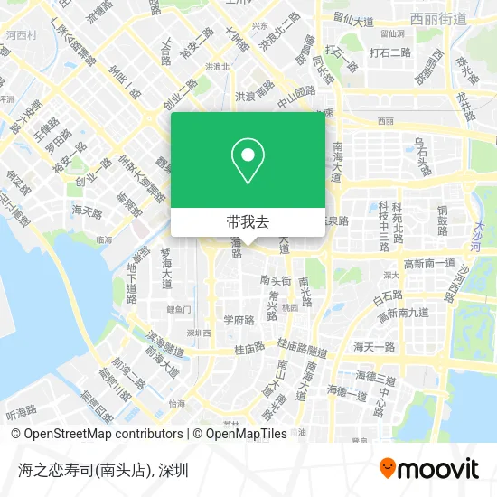 海之恋寿司(南头店)地图