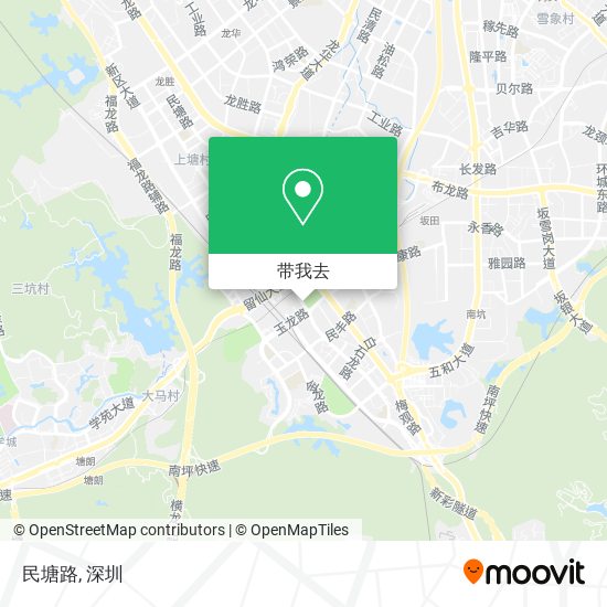 民塘路地图