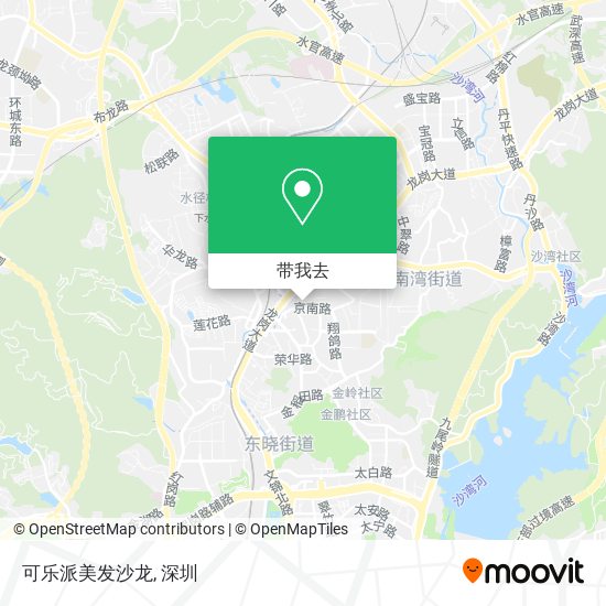 可乐派美发沙龙地图
