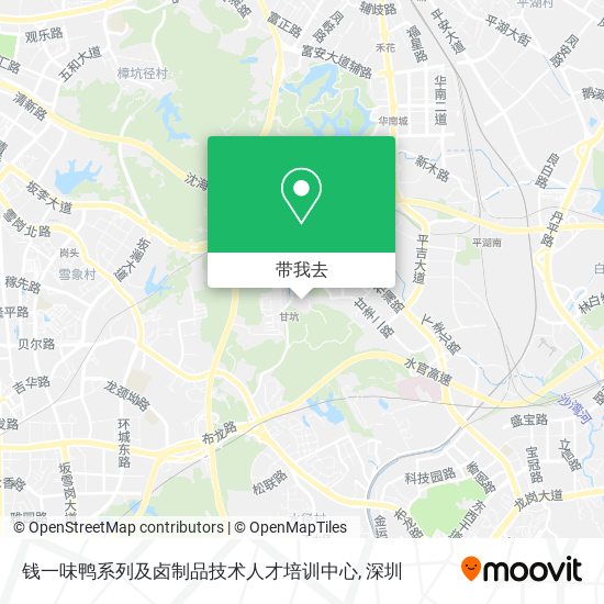 钱一味鸭系列及卤制品技术人才培训中心地图