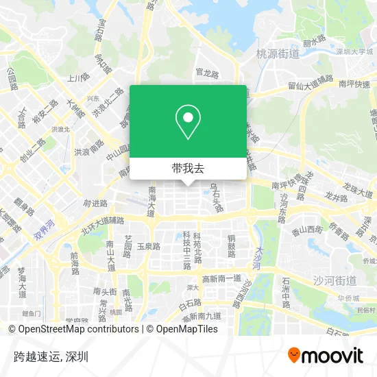 跨越速运地图