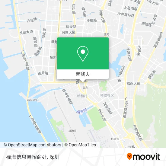 福海信息港招商处地图