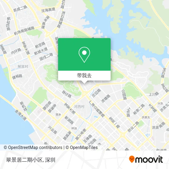 翠景居二期小区地图