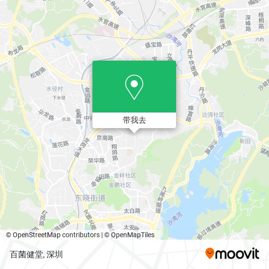 百菌健堂地图