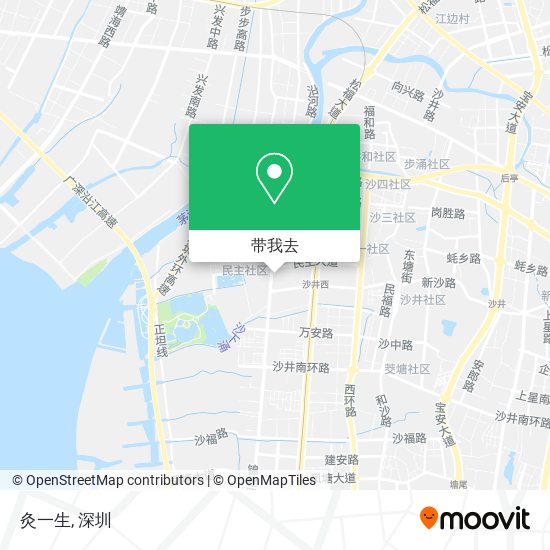 灸一生地图