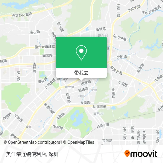 美佳亲连锁便利店地图