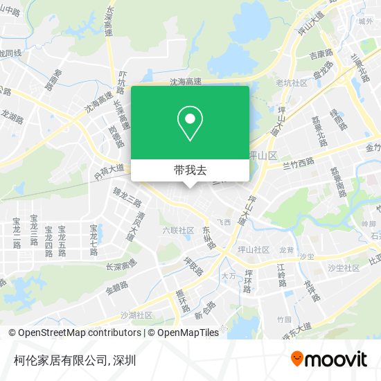 柯伦家居有限公司地图