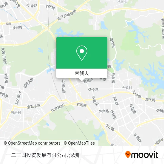 一二三四投资发展有限公司地图