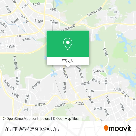 深圳市劲鸿科技有限公司地图