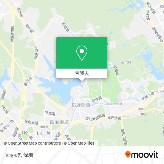 西丽塔地图