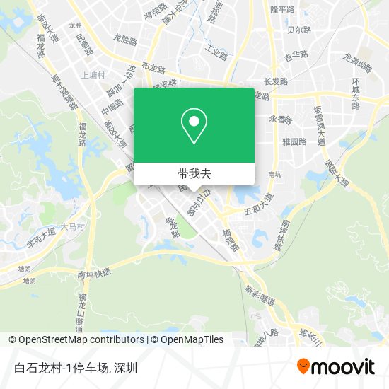 白石龙村-1停车场地图