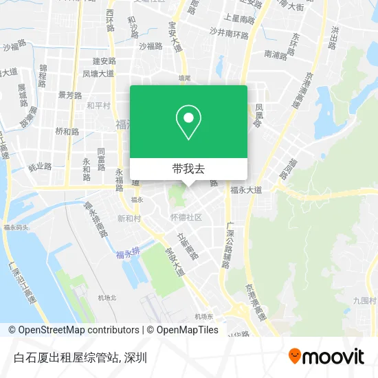 白石厦出租屋综管站地图