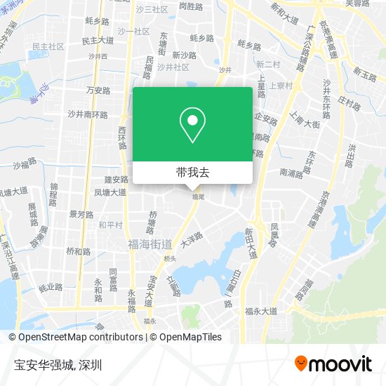 宝安华强城地图