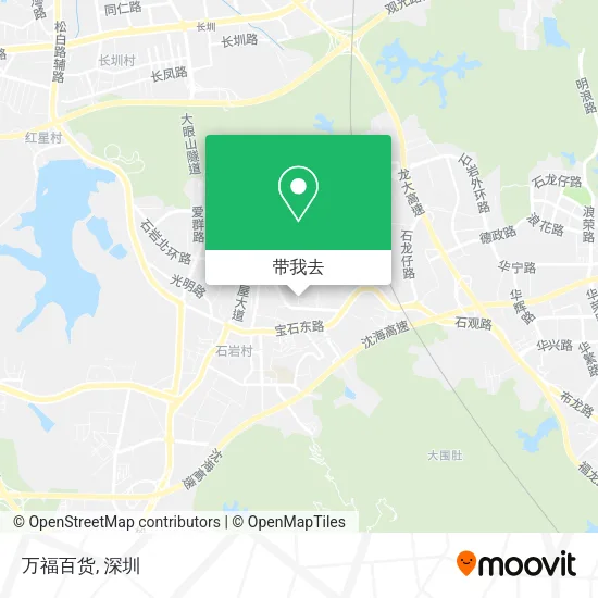 万福百货地图